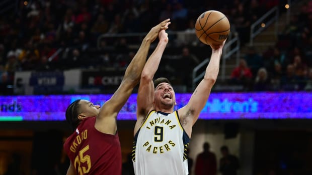 Indiana Pacers T.J. McConnell Cleveland Cavaliers Isaac Okoro